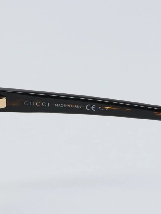 GUCCI Sunglasses plastic Black Auth 168770V